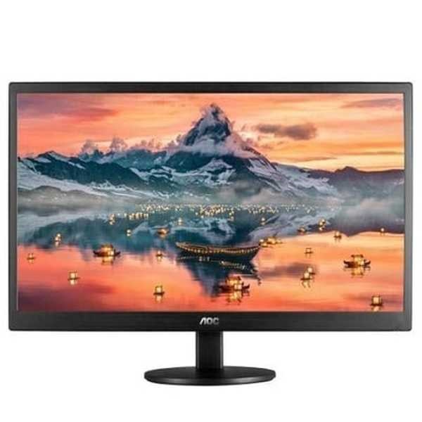 Monitor LED 18.5" AOC para segunda tela de notebook