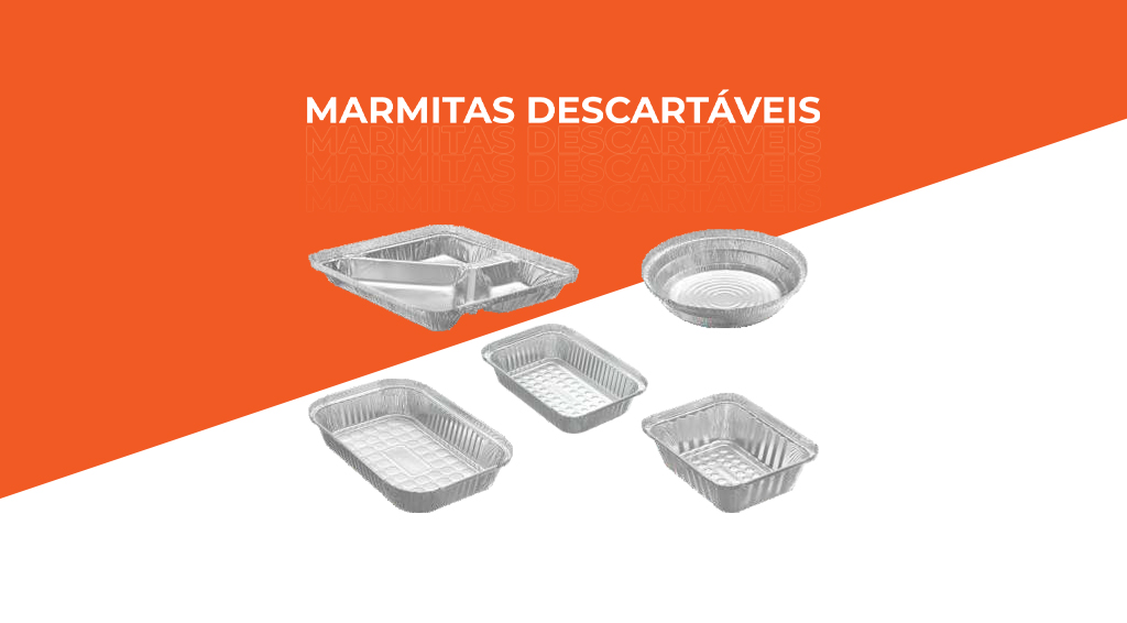 Marmitas descartáveis