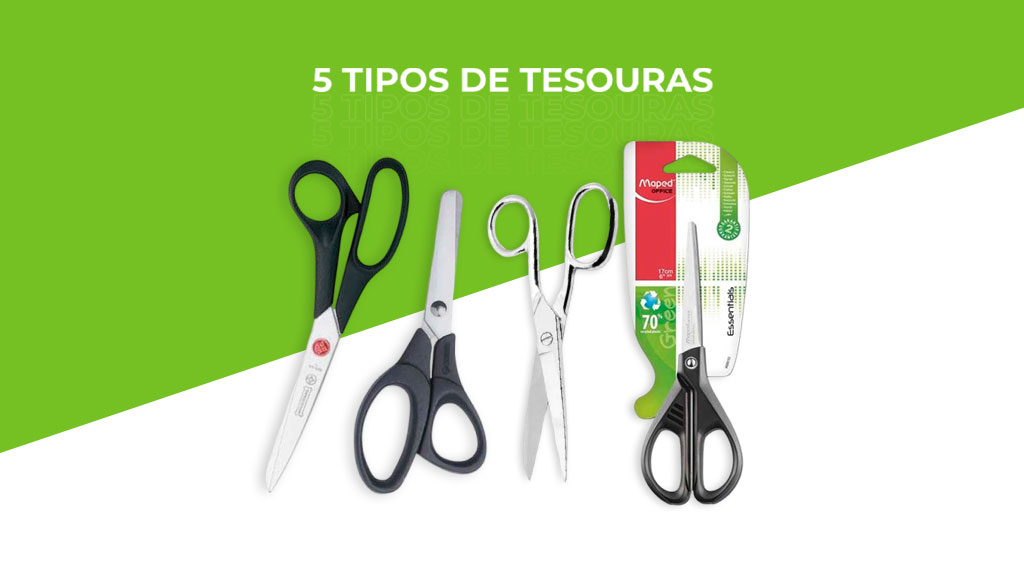 5 tipos de tesoura