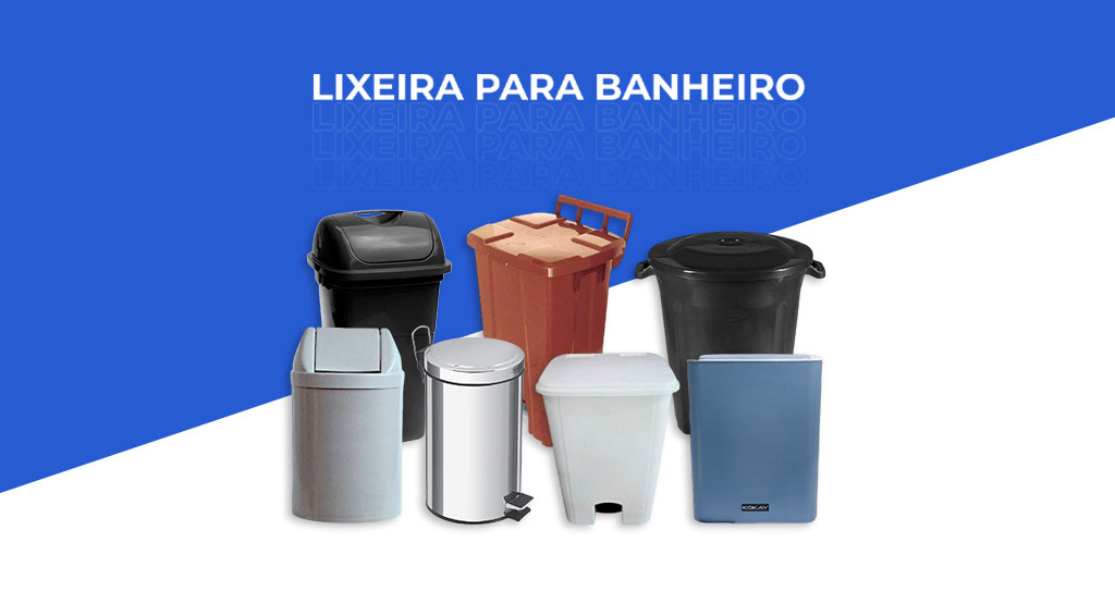 lixeira para banheiro