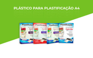 plástico para plastificação A4