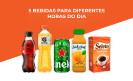 5 bebidas para diferentes horas do dia