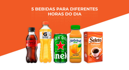 5 bebidas para diferentes horas do dia