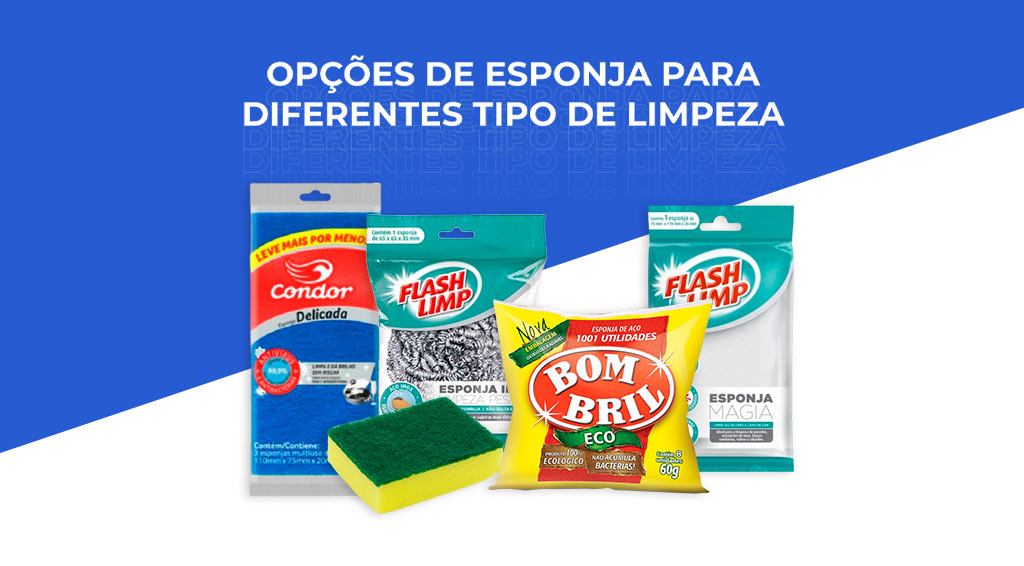 Esponja: descubra a opção certa para cada tipo de limpeza
